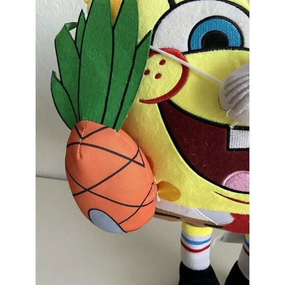 Spongebob Squarepants Easter Bunny Greeter Nickelodeon Plush Large 29” NWT - Picture 5 of 12